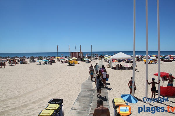 Photo de la plage d'Alagoa à Altura - Portugal